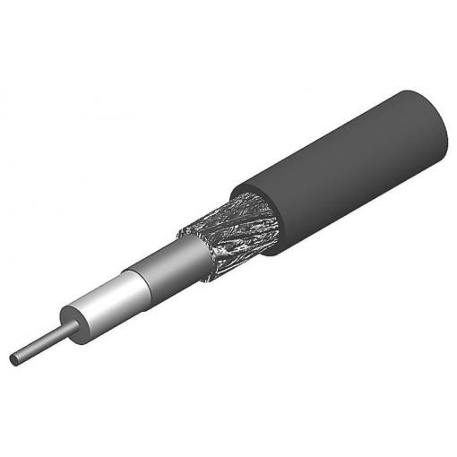 Telegärtner 100012934 koaxiální kabel, vnější Ø: 5.4 mm, 50 Ω, metrové zboží