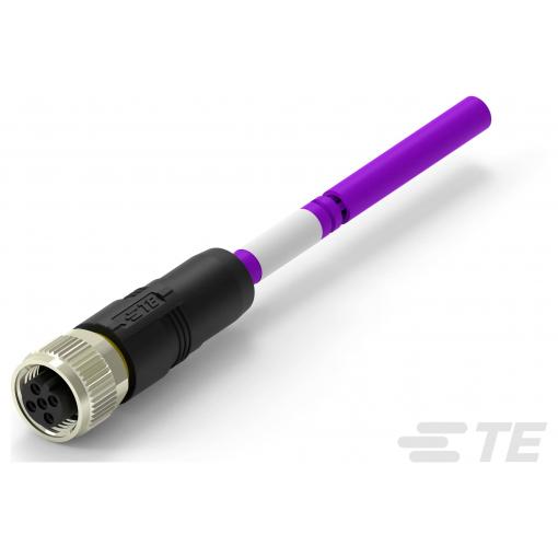 TE Connectivity TAB62335501-001 kulatý konektor DIN, 1 ks