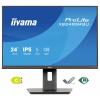 Iiyama ProLite LCD monitor 61.2 cm (24.1 palec)1920 x 1200 Pixel, 16:10, 4 ms, IPS LCD
