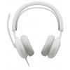 Logitech LOGI Zone Wired 2 for Business Headset otevřená (On Ear) bílá