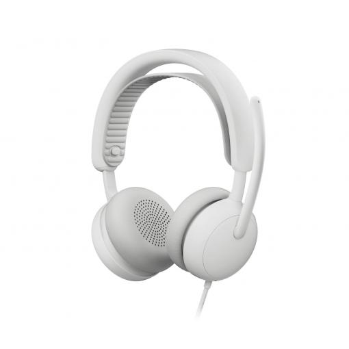 Logitech LOGI Zone Wired 2 for Business Headset otevřená (On Ear) bílá