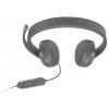 Lenovo LENOVO Wired VoIP Headset 5000 Teams Headset otevřená (On Ear) kabelová černá headset