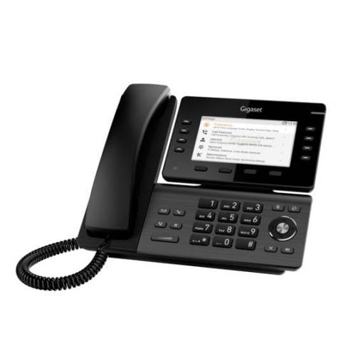 Gigaset Pro P825 IP PRO šňůrový telefon, VoIP černá