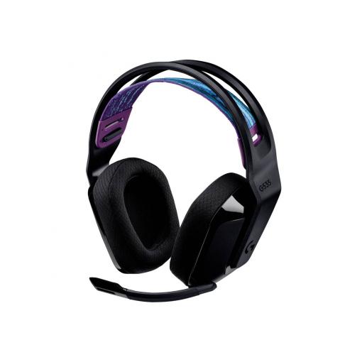 Logitech LOGI G535 LIGHTSPEED Wireless Headset Headset otevřená (On Ear) černá Gaming