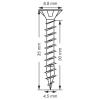 SPAX 1191010450355 šroub ze zápustnou hlavou 4.5 mm 35 mm T-STAR plus ocel 500 ks