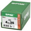 SPAX 1191010450355 šroub ze zápustnou hlavou 4.5 mm 35 mm T-STAR plus ocel 500 ks