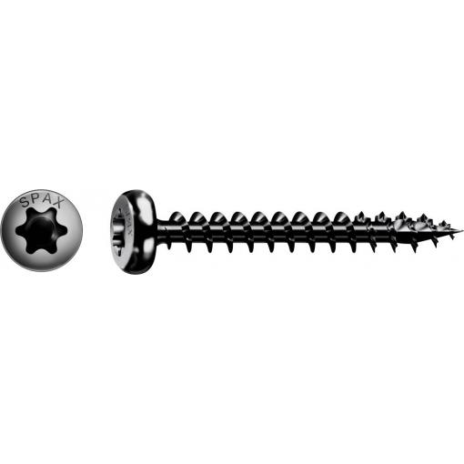 SPAX 0201040350153 půlkulaté šrouby 3.5 mm 15 mm T-STAR plus ocel 200 ks
