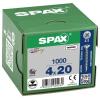 SPAX 1081010400205 šroub ze zápustnou hlavou 4 mm 20 mm ocel 1000 ks