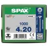 SPAX 1081010400205 šroub ze zápustnou hlavou 4 mm 20 mm ocel 1000 ks