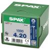 SPAX 1081010400205 šroub ze zápustnou hlavou 4 mm 20 mm ocel 1000 ks