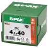SPAX 0191040450403 šroub ze zápustnou hlavou 4.5 mm 40 mm T-STAR plus ocel 200 ks