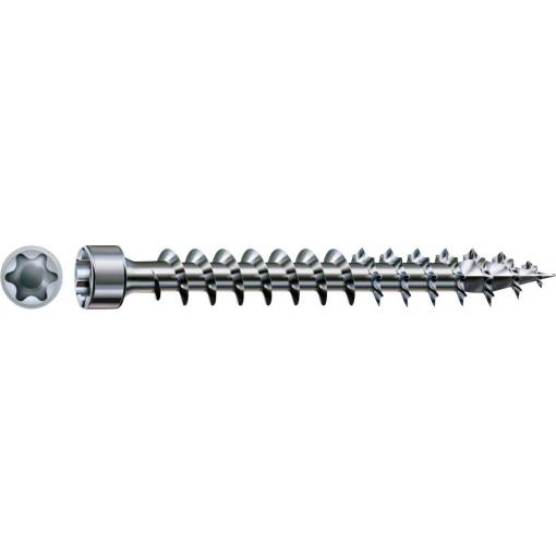 SPAX 1211010601205 sada kulatých šroubů do plechu 6 mm 120 mm T-STAR plus ocel 100 ks
