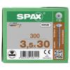SPAX 0151010350303 vrut s půlkulatou hlavou 3.5 mm 30 mm T-STAR plus ocel 300 ks