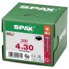 SPAX 0201040400303 půlkulaté šrouby 4 mm 30 mm T-STAR plus ocel 200 ks