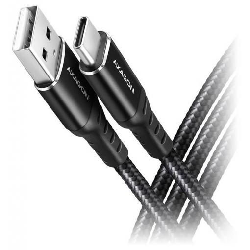 AXAGON Kabel USB-C USB 2.0 USB-A zástrčka, USB-C ® zástrčka 2 m černá BUCM-AM20AB