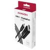 AXAGON USB adaptér DisplayPort 1.2 USB-C®, Konektor DisplayPort 1.8 m černá 4K UHD RVC-DPC