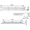 Telegärtner 100021498 19 neosazený modulární nosič 483 mm (19) CAT 6A 1 U černá neosazený