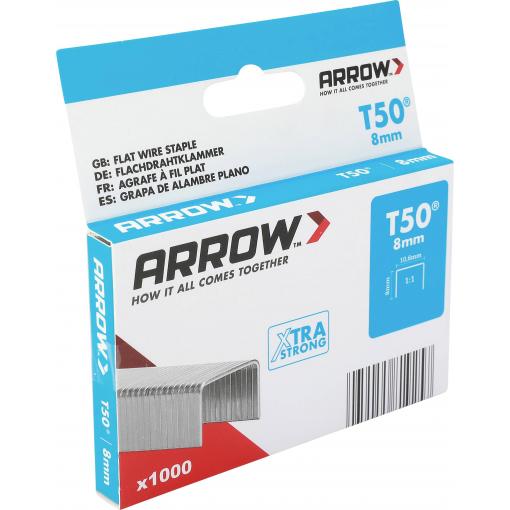 Arrow Tool Group 819257 svorky z plochého drátu Typ 50 1000 ks