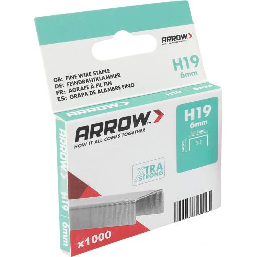 Arrow Tool Group 381945 svorky z jemného drátu 1000 ks