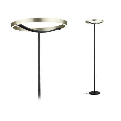 Paulmann Melira 94926 stojací lampa 17.5 W černá (matná), zlatá