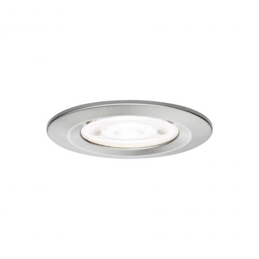 Paulmann 92335 Nova LED vestavné svítidlo, LED, GU10, 4.9 W, železo (kartáčované)