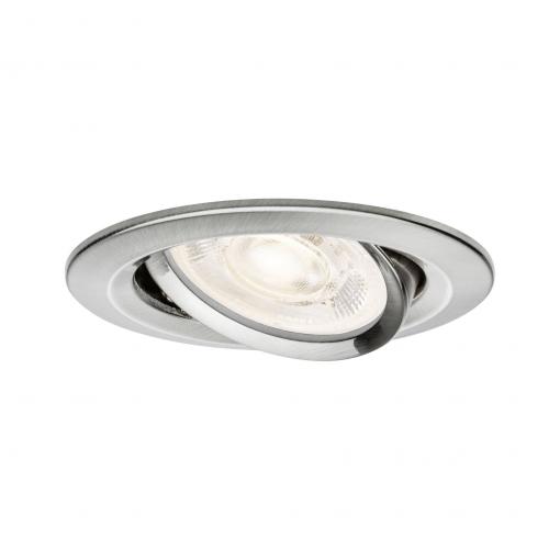 Paulmann 92270 Nova LED vestavné svítidlo, GU10, 4.9 W, železo (kartáčované)