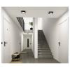Paulmann Abia 71296 LED panel 9.5 W teplá bílá černá