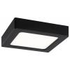 Paulmann Abia 71296 LED panel 9.5 W teplá bílá černá