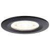 Paulmann 92311 Nova LED vestavné svítidlo, GU10, 4.9 W, černá (matná)