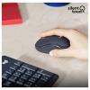 Logitech MK295 bezdrátový sada klávesnice a myše odolné proti stříkající vodě, s číselnou klávesnicí, ergonomická, Tiché klávesy US anglická, QWERTY grafit