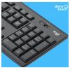 Logitech MK295 bezdrátový sada klávesnice a myše odolné proti stříkající vodě, s číselnou klávesnicí, ergonomická, Tiché klávesy US anglická, QWERTY grafit