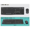 Logitech MK295 bezdrátový sada klávesnice a myše odolné proti stříkající vodě, s číselnou klávesnicí, ergonomická, Tiché klávesy US anglická, QWERTY grafit