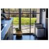 Curver DECO Bin 213300 odpadkový koš, 25 l, (š x v x h) 250 x 450 x 420 mm, stříbrná, černá, 1 ks