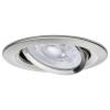 Paulmann 92421 Nova LED vestavné svítidlo, GU10, 4.9 W, železo (kartáčované)