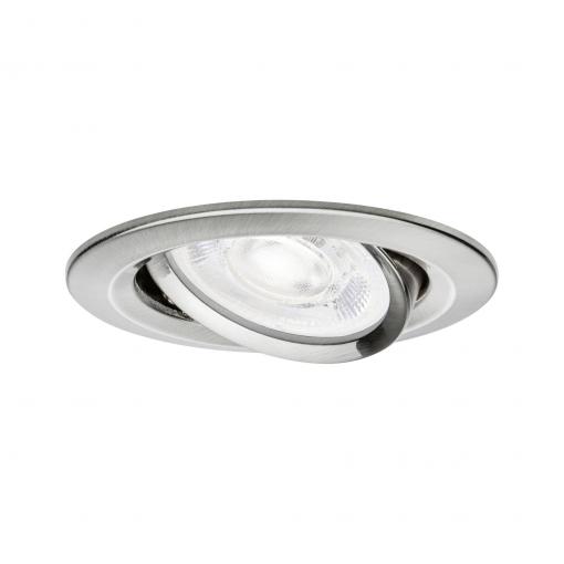 Paulmann 92421 Nova LED vestavné svítidlo, GU10, 4.9 W, železo (kartáčované)