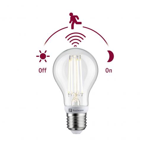 Paulmann 28999 LED Energetická třída (EEK2021) E (A - G) E27 7 W teplá bílá (Ø x v) 60 mm x 114 mm 1 ks