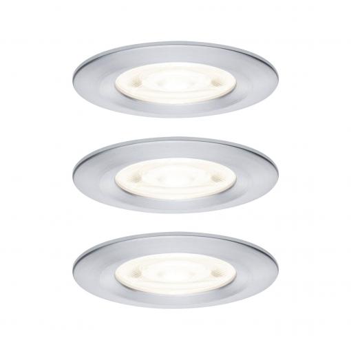 Paulmann 92309 Nova LED vestavné svítidlo, GU10, 4.9 W, Hliník (soustružený)