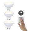 Paulmann 29271 LED Energetická třída (EEK2021) E (A - G) GU10 4.9 W teplá bílá (Ø x v) 50 mm x 37 mm 3 ks