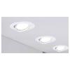 Paulmann 29271 LED Energetická třída (EEK2021) E (A - G) GU10 4.9 W teplá bílá (Ø x v) 50 mm x 37 mm 3 ks