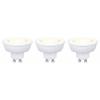 Paulmann 29271 LED Energetická třída (EEK2021) E (A - G) GU10 4.9 W teplá bílá (Ø x v) 50 mm x 37 mm 3 ks
