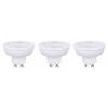 Paulmann 29271 LED Energetická třída (EEK2021) E (A - G) GU10 4.9 W teplá bílá (Ø x v) 50 mm x 37 mm 3 ks