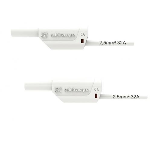 Schützinger VSFK 8500 / 2.5 / 50 / WS propojovací kabel 50 cm bílá 1 ks