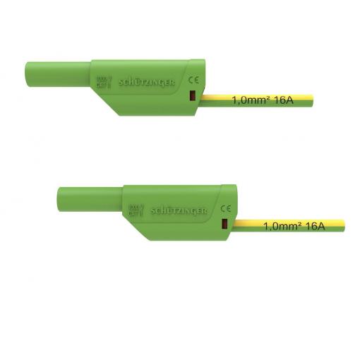 Schützinger VSFK 8500 / SIL1 / 100 / GNGE propojovací kabel 100 cm zelenožlutá 1 ks