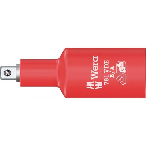 Wera 781 B/A VDE 05024692001 spojovací nástavec izolovaná, mechanické zablokování 6.3 mm 1/4 3/8, 1/4 (6,3 mm)