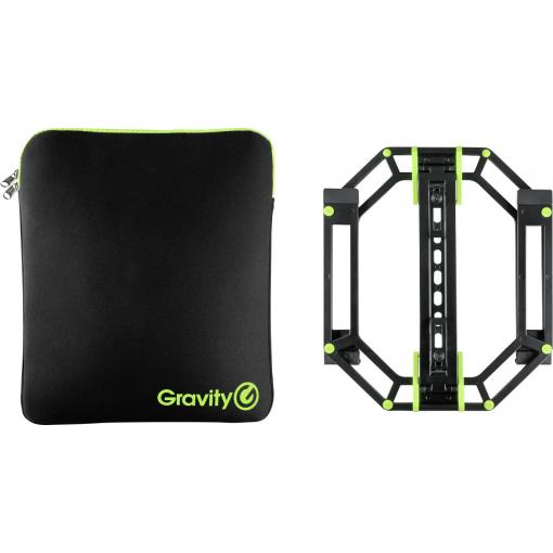 Gravity stojan na notebook hliník