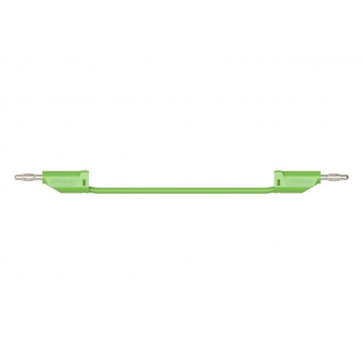 Schützinger MFK 15 / 1 / 50 / GN měřicí kabel 50 cm zelená 1 ks