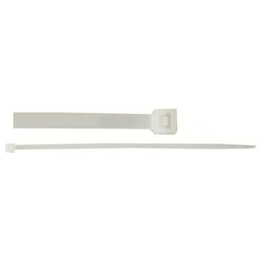 CellPack 146409, KS 2.5/100/NC, stahovací pásky, 2.5 mm, 100 mm, přírodní, odolná vůči UV záření, odolné vůči olejům, 100 ks