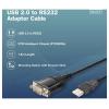 Digitus USB 2.0, USB, RS232 kabelový adaptér [1x USB, USB 2.0, USB 2.0 zástrčka A - 1x RS232, RS232 zástrčka ] 180 cm