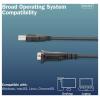 Digitus USB 2.0, USB, RS232 kabelový adaptér [1x USB, USB 2.0, USB 2.0 zástrčka A - 1x RS232, RS232 zástrčka ] 180 cm