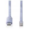 Digitus USB 2.0, RJ45 , USB kabelový adaptér [1x USB, USB 2.0, USB 2.0 zástrčka A - 1x RJ45, RJ45 zástrčka] Digitus DA-70173 Cavo adattatore console USB-A 2.0